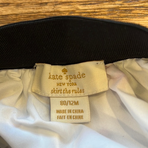 Kate Spade Little Monsters Skirt, size 12 months - Picture 4 of 5